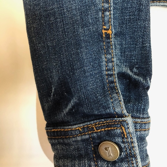 Like-New Classic Pilcro/Anthropologie Jean Jacket - Picture 11 of 13